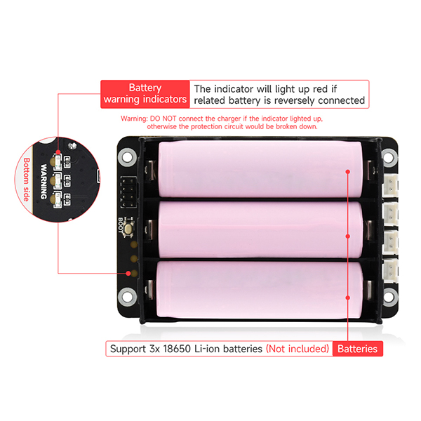Raspberry Pi 5 USV HAT unterst – Raspberry Pi Uninterrupted Power Supply Ups 18650 Bewertung und Preis