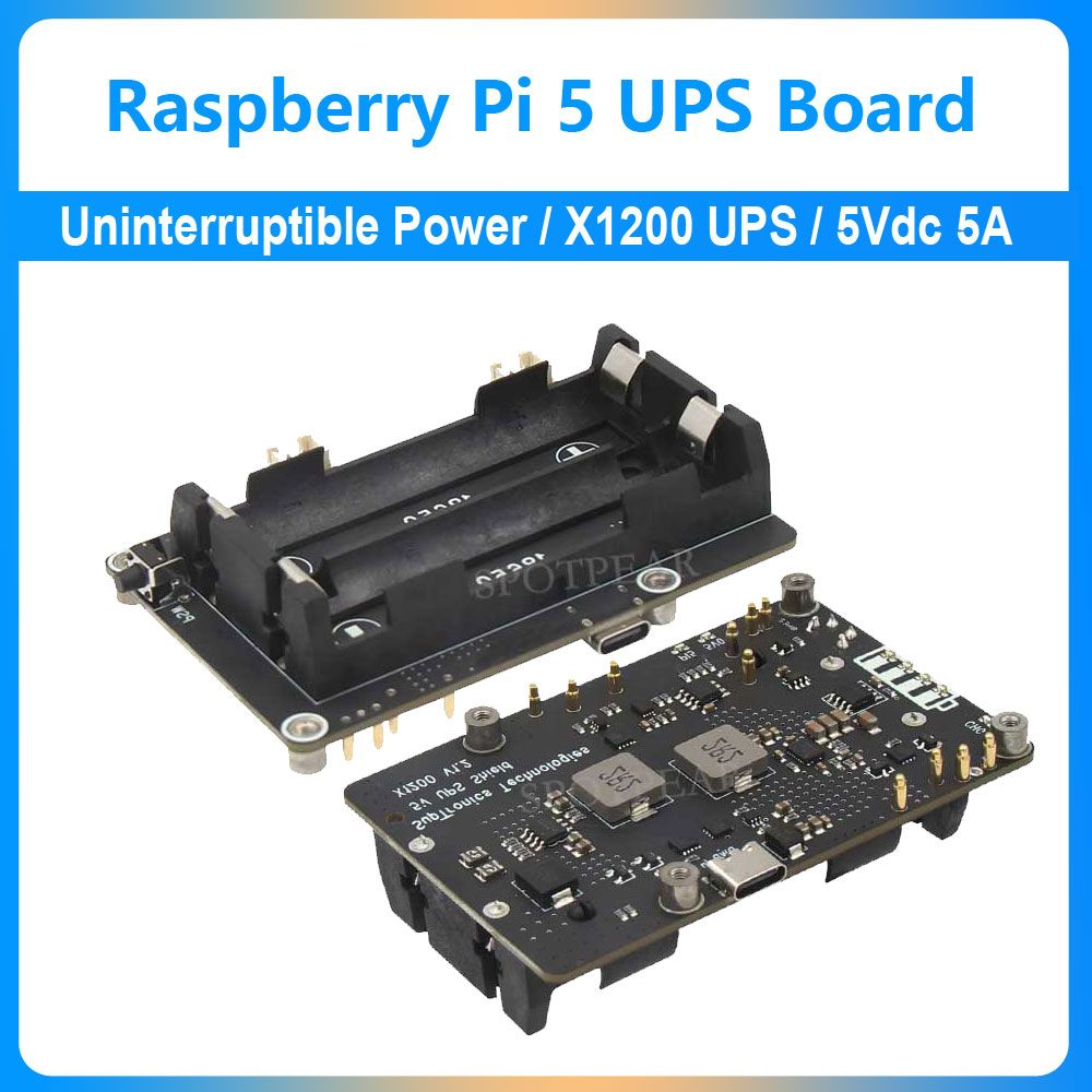 Raspberry Pi 5 UPS-Erweiterung – Raspberry Pi Uninterrupted Power Supply Ups 18650 Bewertung und Preis
