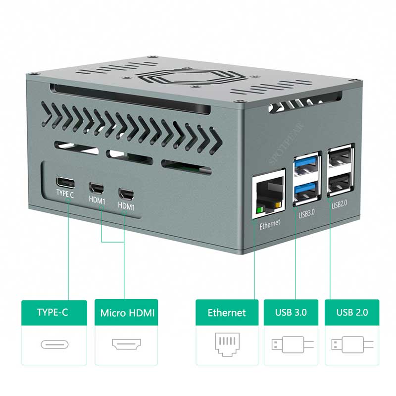 Raspberry Pi 5, Aluminium-Meta – Argon One V3 M.2 Nvme Case Bewertung und Preis